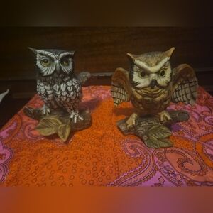Decorative Owl Figurines